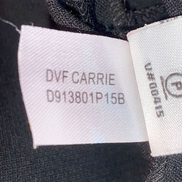 Diane Von Furstenberg EUC Carrie LBD Quiet Luxury Elegance Desk To Dinner Sz 10 - Picture 10 of 11